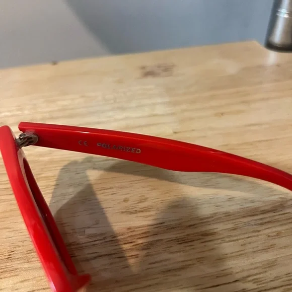 Bimba y Lola Red Cat Eye Glasses - Picture 4 of 6